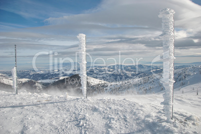 Frozen pillars