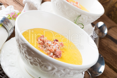 Cream  soup of potato