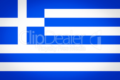 greece flag vignetted