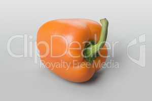 Ripe orange pepper