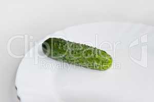 Photo of the single cucumber