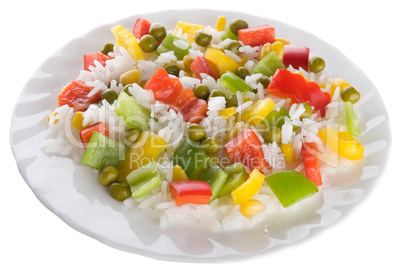 Rice salad