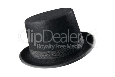 A stylish black hat