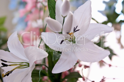 beautiful bouquet of flowers at a clebration event