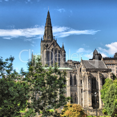 glasgow cathedral - hdr