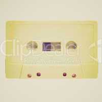 retro look tape cassette