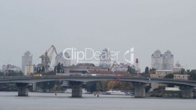 bridge over the dnipro