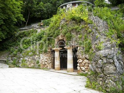 dianas grotto. pyatigorsk landmarks, the northern caucas