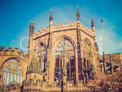 retro look coventry cathedral