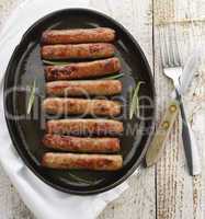 fried breakfast sausage links
