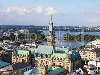 Rathaus in Hamburg