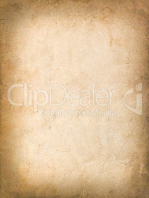 Vintage grungy background of old yellow paper