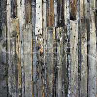 Grunge background with wooden scrap materials