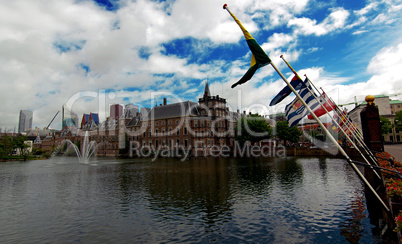 The Hague city view