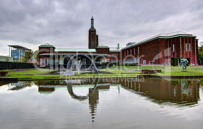 Rotterdam city park architecture