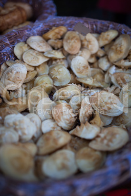 bowl containing marine molluscs