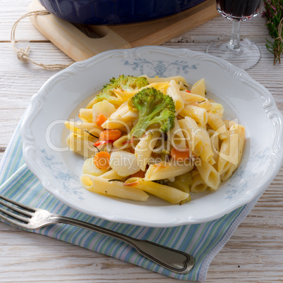 Pasta Casserole with vegetables