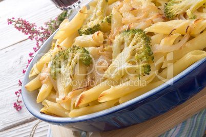 Pasta Casserole with vegetables