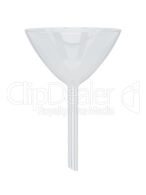 Glass funnel