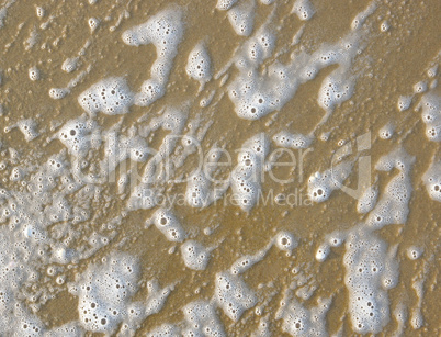 Schaum auf Sand - Background Image