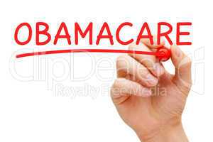 ObamaCare Red Marker