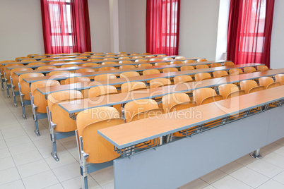 empty classroom