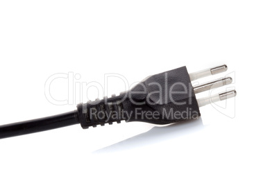 Black electric cable