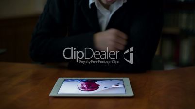 Young Businessman Meeting By Using Tablet 1