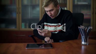 Young Businessman Using Mobile Phone 2