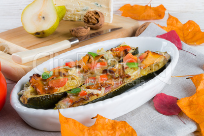 stuffed zucchini