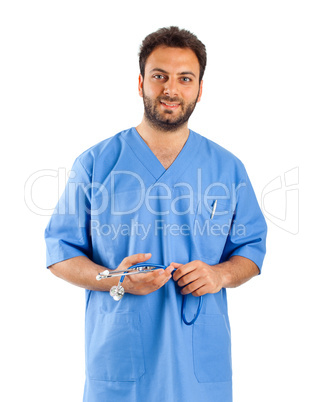Male nurse portrait