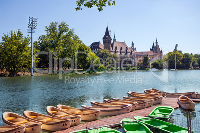 vajdahunyad castle view, budapest