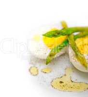 asparagus and eggs