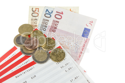 pass sheets with european currency