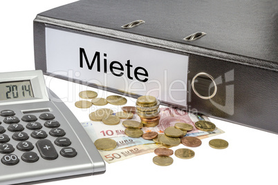 miete binder calculator and currency