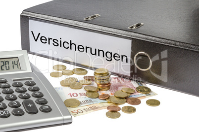 versicherungen binder calculator and currency