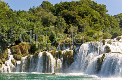 nationalpark krka, wassserfall, kroatien