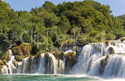 nationalpark krka, wassserfall, kroatien