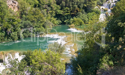 Nationalpark Krka, Wasserfall, Kroatien