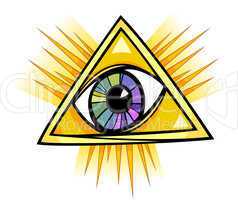 eye of providence illustration