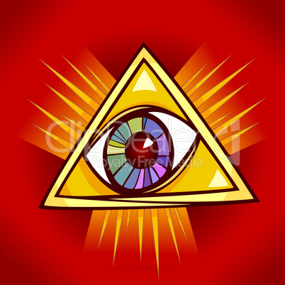 eye of providence illustration