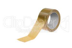 roll of brown tape