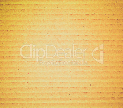 corrugated cardboard