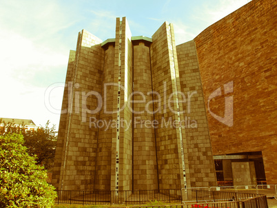 retro looking coventry cathedral