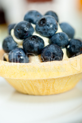 blueberry cream cupcake