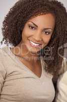 beautiful mixed race african american girl