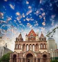 Beautiful architectural detail of Boston, MA
