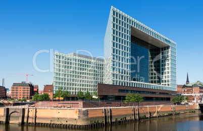 Moderne Architektur in der Hamburger Hafencity