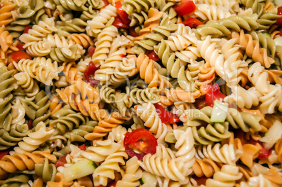 cooked pasta salad