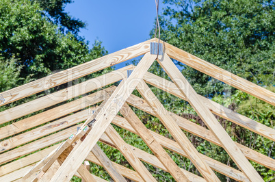 new roof construction